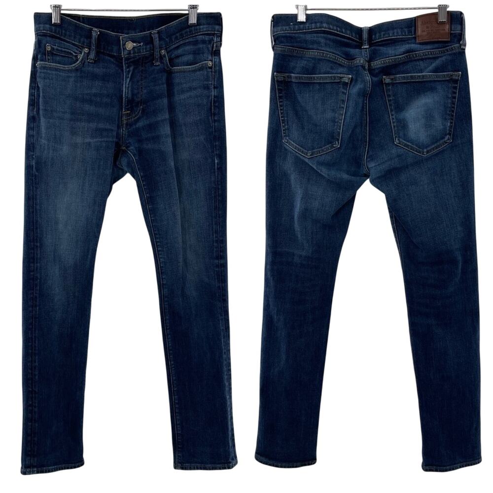 Abercrombie & Fitch Indie Streetwear Rockabilly Langdon Skinny Jeans 31 x 32